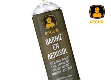 Imagen de Spray pintura barniz SECUR 400 ML - Ynter Industrial