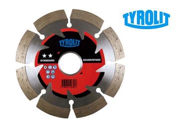 Imagen de Disco diamantado segmentado 4 1/2" TYROLIT- Ynter Industrial