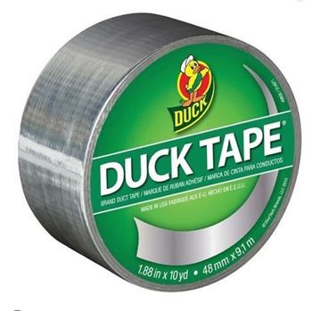 Imagen de Cinta pato Duck tape gris-Ynter Industrial