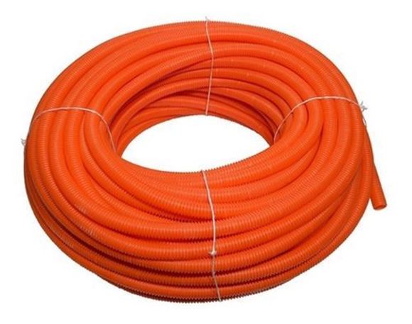 Imagen de Caño corrugado elect. naranja 20mm rollo 50mts - Ynter Industrial