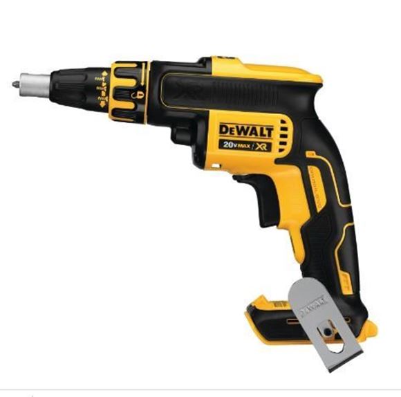 Imagen de Atornillador dry wall Dewalt XR 20V s/bat. s/cargador - Ynter Industrial