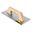 Imagen de Llana albañil dentada mango madera 12x28cm Pretul  - Ynter Industrial