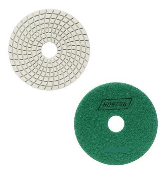 Imagen de Disco diamantado flexible 100mm GR800 verde Norton - Ynter Industrial