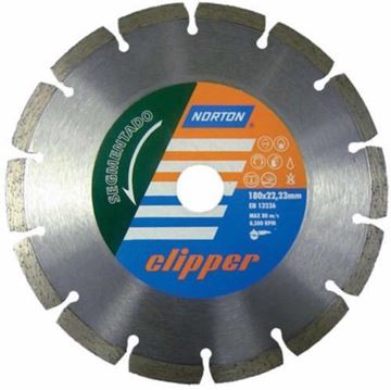 Imagen de Disco diamantado Norton clipper 180mm segmentado - Ynter Industrial