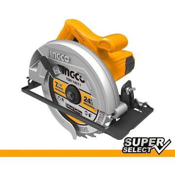 Imagen de Sierra circular 7 1/4 1400W super select Ingco - Ynter Industrial