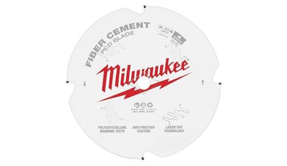Imagen de Hoja de sierra circular 7.1/4'' p/fibrocemento 4 d. 48-40-7000 Milwaukee - Ynter Industrial