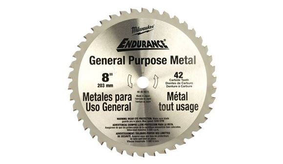 Imagen de Hoja sierra circular p/metal 8" 48-40-4515 Milwaukee - Ynter Industrial