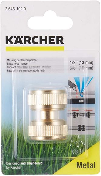 Imagen de Conector reparador de manguera latón 1/2"-5/8" Karcher - Ynter Industrial