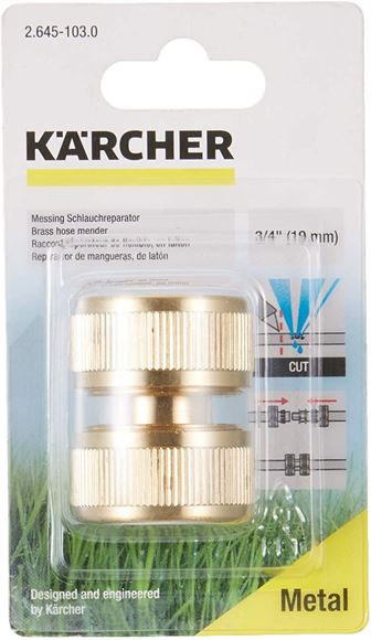Imagen de Conector reparador de manguera latón 5/8"- 3/4" Karcher - Ynter Industrial