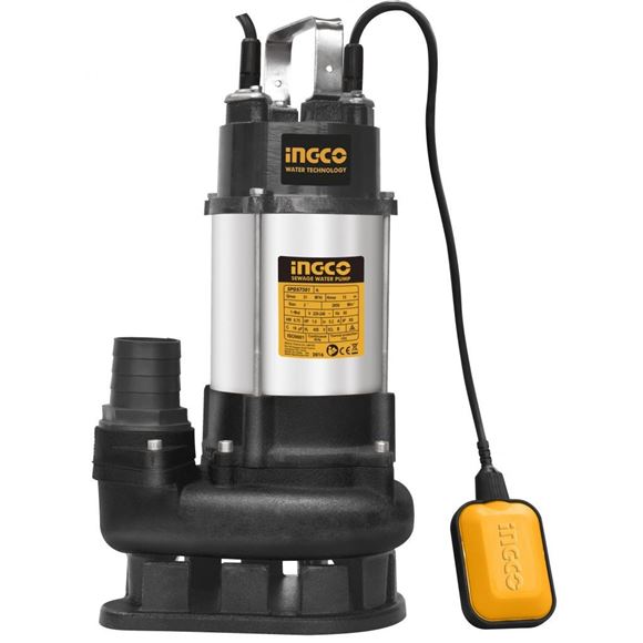 Imagen de Bomba sumergible Ingco p/ pozo negro 750w 1HP- Ynter Industrial