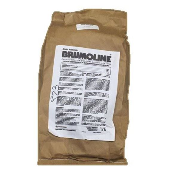 Imagen de Raticida Brumoline bolsa 5kg- Ynter Industrial