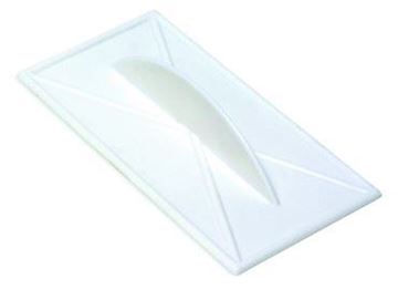 Imagen de Fretacho de plástico liso blanco 8 x 16 Roma - Ynter Industrial