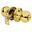 Imagen de Pomo PLY tubular bronce  llavin/bot. cierre Hermex -Ynter Industrial
