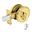 Imagen de Cerradura t/mariposa bronce brillante c/llave de puntos Hermex -Ynter Industrial