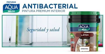 Imagen de Pintura Belco Aqua Antibacterial 18L -Ynter Industrial