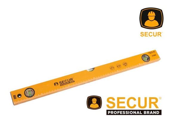 Imagen de Nivel aluminio amarillo 60cm Secur- Ynter Industrial