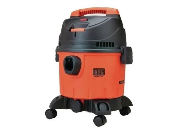 Imagen de Aspiradora sopladora Black & Decker 1400W pvc polvo-liq. 15lt - Ynter Industrial