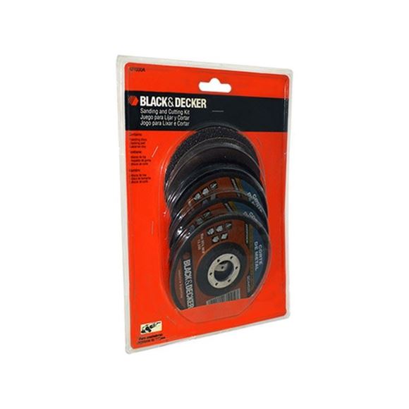 Imagen de Kit 3 discos p/cortar y lijar Black & Decker - Ynter Industrial