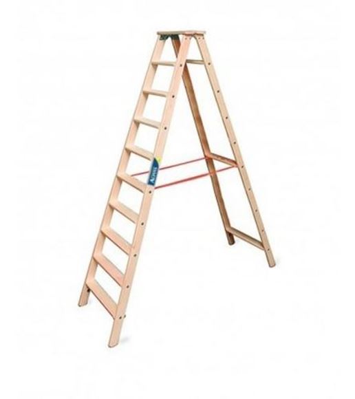 Imagen de Escalera familiar madera 10 escalones - Ynter Industrial