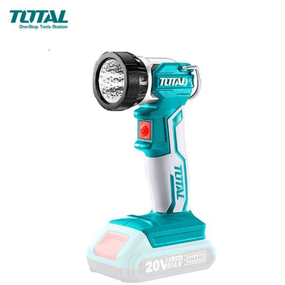 Imagen de Farol de trabajo 20v litio 225 lúmenes bat. no incluida industrial Total - Ynter Industrial