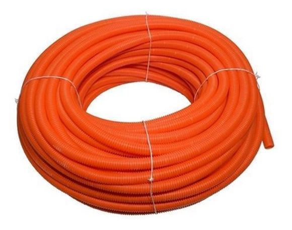 Imagen de Caño corrugado elect. naranja 32mm rollo 50mts - Ynter Industrial
