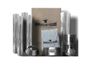 Imagen de Estufa Ñuke Wichi 50 negra +  kit + instalacion - Ynter Industrial