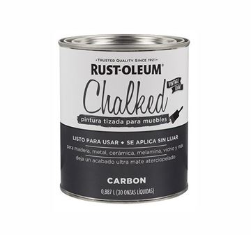 Imagen de Pintura Rust Oleum Tizado Gris Carbon Brochable -Ynter