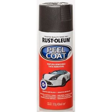 Imagen de Aerosol Rust Oleum Vinilo Removible Peel Coat Negro mate