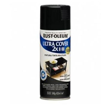 Imagen de Pintura Rust Oleum Aerosol ultra cover negro brillante - Ynter