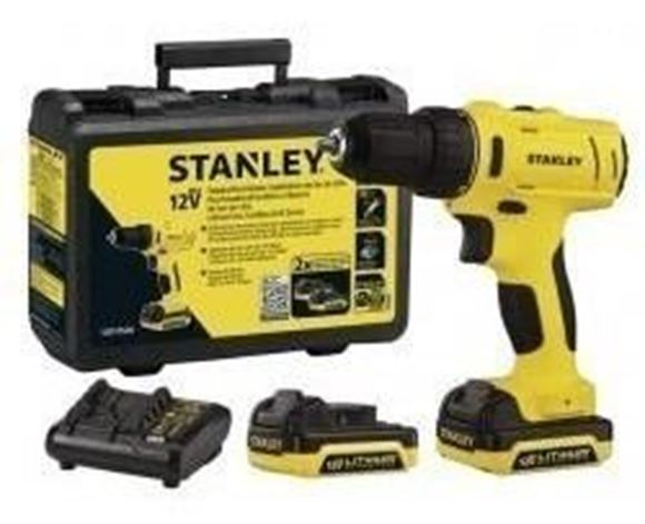 Imagen de Taladro Atornillador Percutor Stanley 12v - Sch12s2k | Ynter