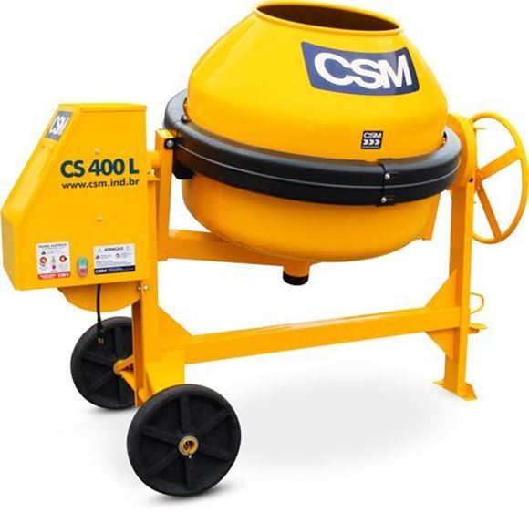 Imagen de Hormigonera Csm Brasil 400Lts Monofásica - Ynter Industrial