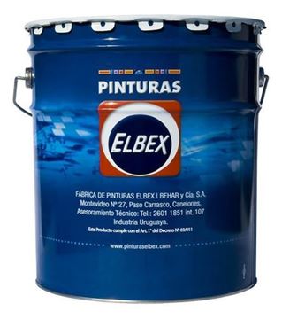 Imagen de Esmalte Alta Temperatura Industrial Negro / Aluminio Elbex -Ynter