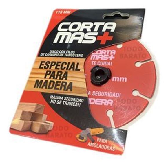 Disco Para Desbaste De Madera 6 Dientes 3.5 Pulgadas (90mm) - $ 19.990