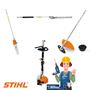 Imagen de Herramienta Jardín 4 en 1 Stihl 25.4cc - Ynter Industrial