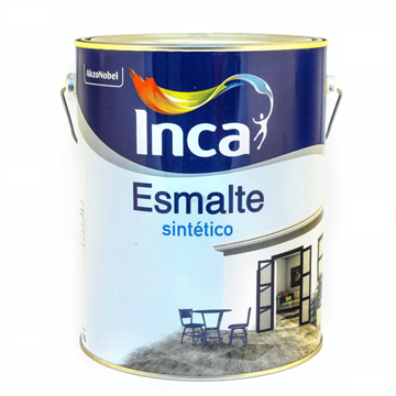 Imagen de Esmalte Sintético Grafito Inca gris oscuro 1 litro - Ynter