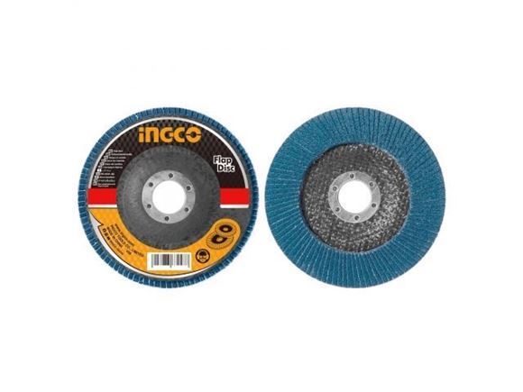 Imagen de Disco Flap Ingco 115mm Grano 40 - Ynter Industrial