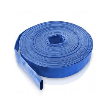 Imagen de Manguera Chata 2" GI-FLAT 3kg/cm2  Azul-  50mt