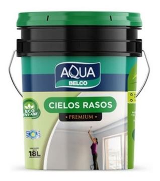 Imagen de Pintura cielos rasos Belco Aqua 3.6 Lt - Ynter Industrial