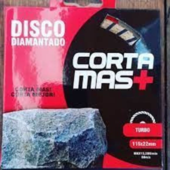 Imagen de Disco Diamantado Turbo 115mm Cortamas - Ynter