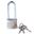 Imagen de Candado Acero Niquelado Largo 40mm Trancamas -Ynter
