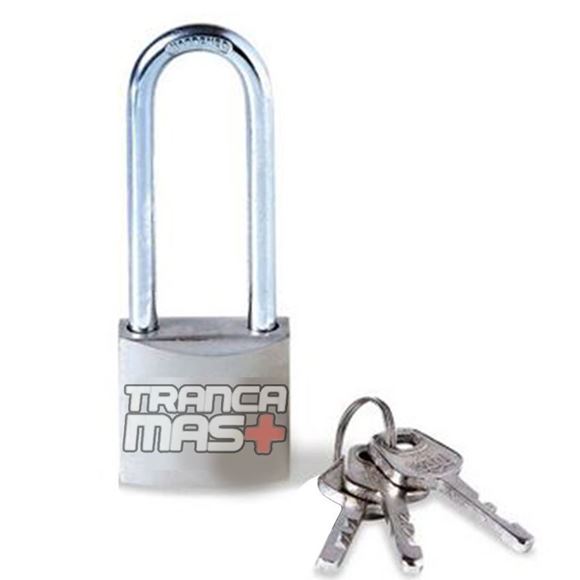 Imagen de Candado Acero Niquelado Largo 40mm Trancamas -Ynter