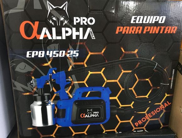 Imagen de Equipo de Pintar Alpha Pro 450W Tacho Aluminio -Ynter