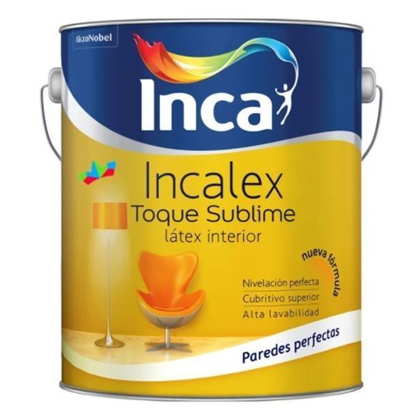 Imagen de Incalex Toque Sublime Latex Interior Mate 4Lts - Ynter