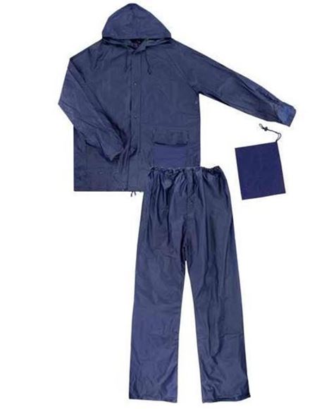 Imagen de Equipo Lluvia Pvc/poliester Azul Reforzado L A Xxl - Ynter
