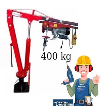 Imagen de Guinche - Aparejo Obra 360° Giratorio 400kg- 12 MTS - Ynter Industrial