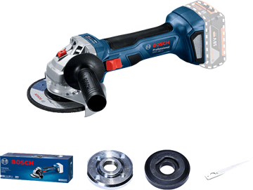 Imagen de Amoladora Batería 18v Bosch GWS 180-LI Batería no incluida. - Ynter