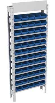 Imagen de Exhibidor Organizador De Tornillos 60 Gavetas 160cm Alto - Ynter