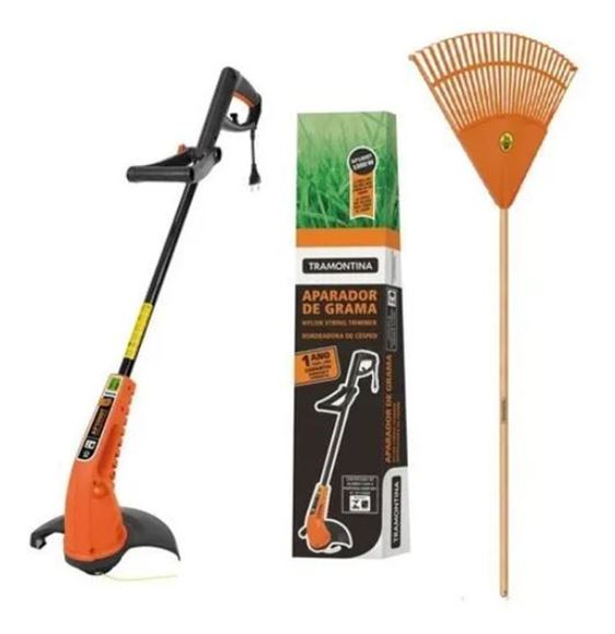 Imagen de Bordeadora Tramontina 1000w + GUANTES  Y ESCOBILLAS  Ap1000 - Ynter