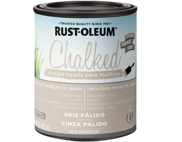 Imagen de Pintura Brochable Rust-Oleum Para Uso Exterior Gris Pálido 0.887L - Ynter Industrial