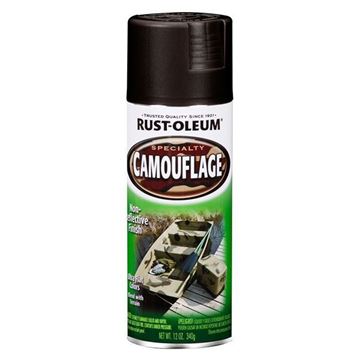 Imagen de Aerosol Rust-Oleum Camuflado Mate Negro 340Grs – Ynter Industrial